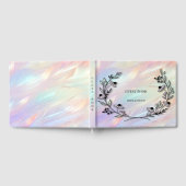 フラワーミニマルゲストブック ゲストブック (全面)