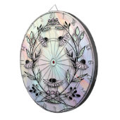 フラワーミニマルダーツボード ダーツボード (正面右)