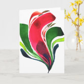 フラワーミニ001ノテカード カード (黄色い花)