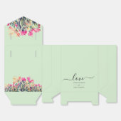 フラワーミントグリーン ラブ フェイバーボックス (見開き)