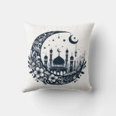 フラワームーンモスク クッション (裏面)