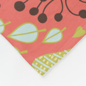 フラワーメイクユースマイルフリースブランケット フリースブランケット (角)