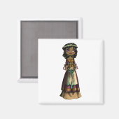 フラワーメイド マグネット (正面/裏面)