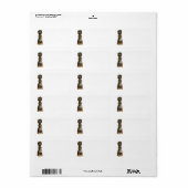 フラワーメイド ラベル (フルシート)