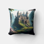 フラワーメドウキャッスル クッション (正面)