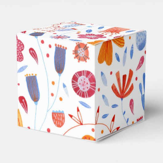 フラワーメドウ水彩結婚色 フェイバーボックス (裏面サイド)