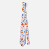 フラワーメドウ水彩 ネクタイ (正面)