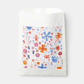 フラワーメドウ水彩 フェイバーバッグ (正面)