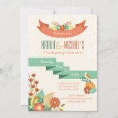 フラワーメドレー招待状 招待状 (正面)