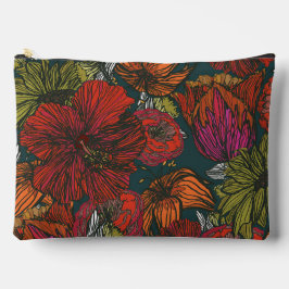 フラワーメドレー アクセサリーポーチ