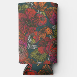 フラワーメドレー スリム缶クーラー