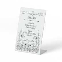 フラワーメニュー記号