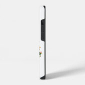 フラワーモザイク・アイ iPhone 14 タフケース iPhoneケース (左側面)
