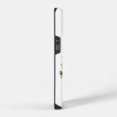 フラワーモザイク・アイ iPhone 14 タフケース iPhoneケース (右側面)