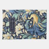 フラワーモリスの芸術 キッチンタオル (横)