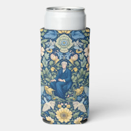 フラワーモリスの芸術 スリム缶クーラー