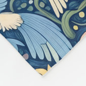 フラワーモリスの芸術 フリースブランケット (角)