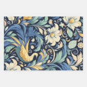 フラワーモリスの芸術 ラッピングペーパーシート (正面)