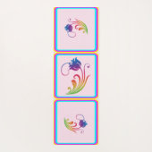 フラワーヨガマット ヨガマット (裏面)