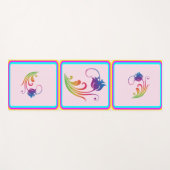 フラワーヨガマット ヨガマット (正面(横))