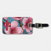 フラワーラゲッジタグ ラゲッジタグ (正面横)