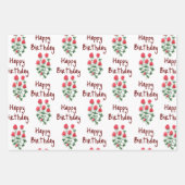 フラワーラッピング紙 ラッピングペーパーシート (正面3)