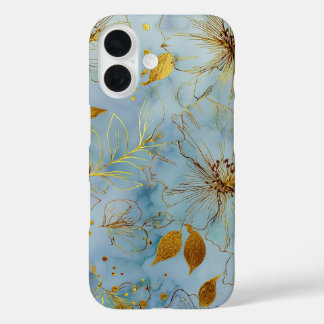 フラワーラバーに贈るボタニカル携帯ケース ビンテージ iPhone 16ケース
