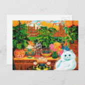 フラワーラバーズキャットルイワーイン ポストカード (正面/裏面)