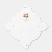 フラワーラブが醸すブラウンコーヒーのブライダルシャワー フェイバーボックス (折り畳みなし)