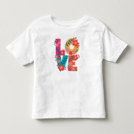 フラワーラブ トドラーシャツ トドラーTシャツ