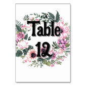 フラワーラベルサンキューリースクラスコケット テーブルナンバー (裏面)