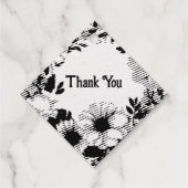 フラワーラベルサンキューリースクラスコケット フェイバータグ (裏面)