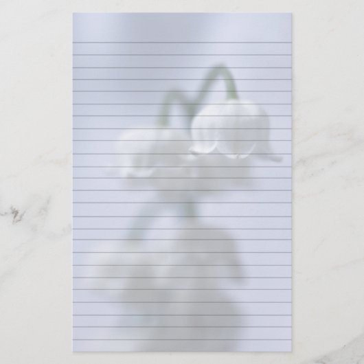 フラワーリリー·オブ·ザ·バレー 便箋 (正面)