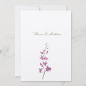 フラワーリング・ウィーディング セーブ・ザ・デート (裏面)