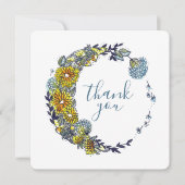 フラワーリースサンキュー 案内状 (正面)