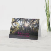 フラワーリー&ネイチャー モダン 妻 バレンタインカード カード (正面)