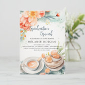 フラワールとフードのブライダルブランチへのご招待 招待状 (スタンド正面)