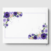 フラワール ゲストブック (裏面)