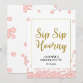 フラワール シップシップ フーレー サイン | ピンクとゴールド (正面/裏面)