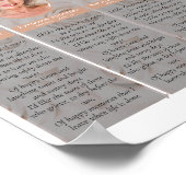 『フラワール 2x7" 自作葬儀ブックマークテンプレート』をダウンロード ポスター (角)