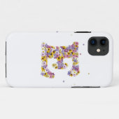 フラワーレターE Case-Mate iPhoneケース (裏面(横))