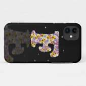 フラワーレターF Case-Mate iPhoneケース (裏面(横))