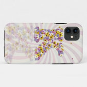 フラワーレターK Case-Mate iPhoneケース (裏面(横))