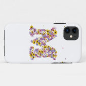 フラワーレターM Case-Mate iPhoneケース (裏面(横))