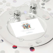 フラワーレディベイ ブルーになりますか？ 私のブライズメイドに 招待状