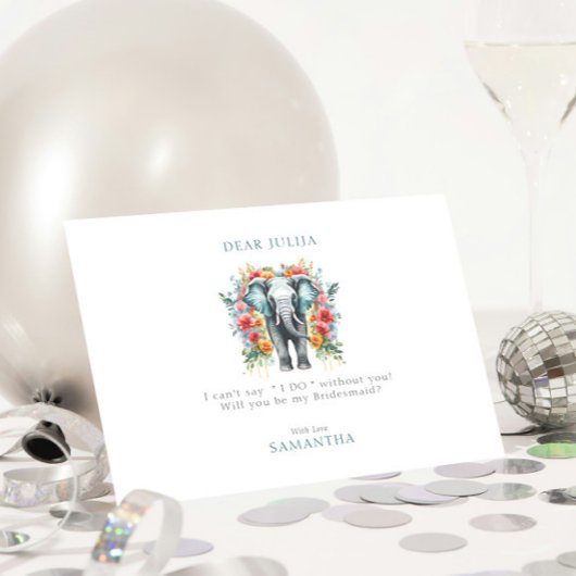 フラワーレディベイ ブルーになりますか？ 私のブライズメイドに 招待状