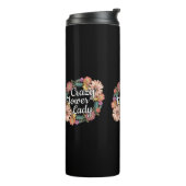 フラワーレディ熱狂するー – 《植物》百日草庭師 タンブラー (回転左)