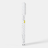 フラワーレディ – ブラックレトロ版 iPhoneケース (右側面)