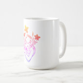 フラワーレディ – Venus Edition コーヒーマグカップ (正面右)