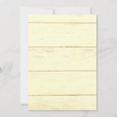 フラワーレモネードの招待 サンキューカード (裏面)